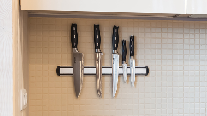 How To Lock Up Knives In Kitchen