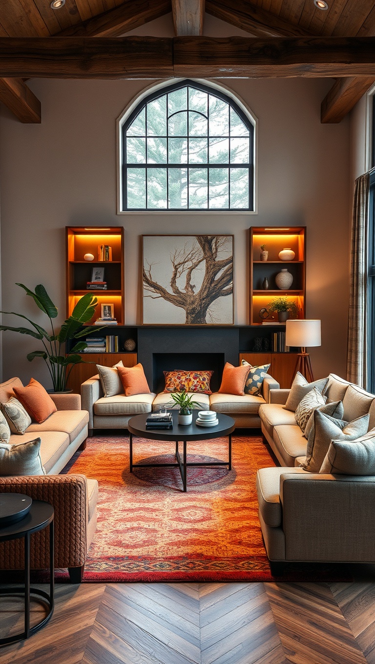 20 Charming Ideas for Grandmillennial Living Rooms: Embrace Nostalgia with Style! - Cozy Seating: Create Conversation Areas