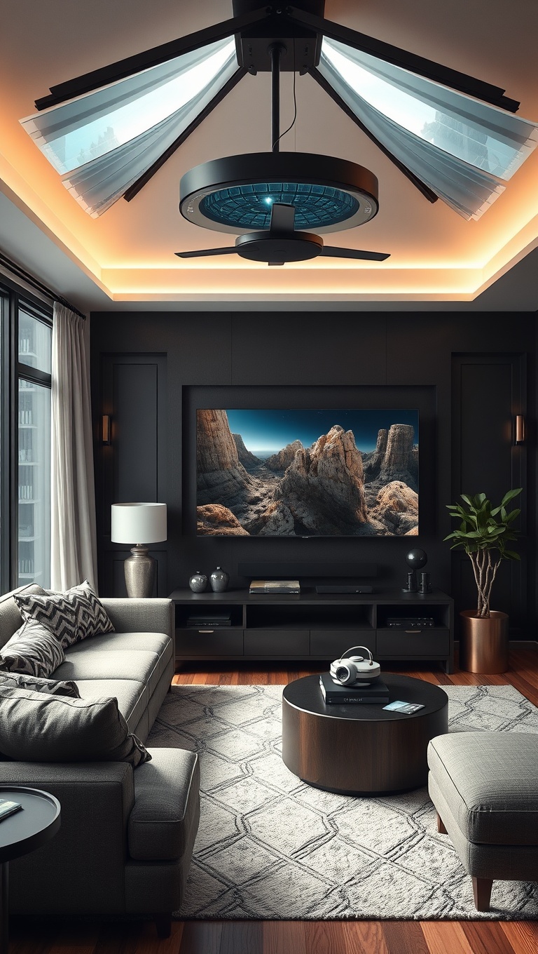 20 High-Tech Living Room Ideas That Will Blow Your Mind! - 9. Virtual Reality Corners: Dive into New Worlds