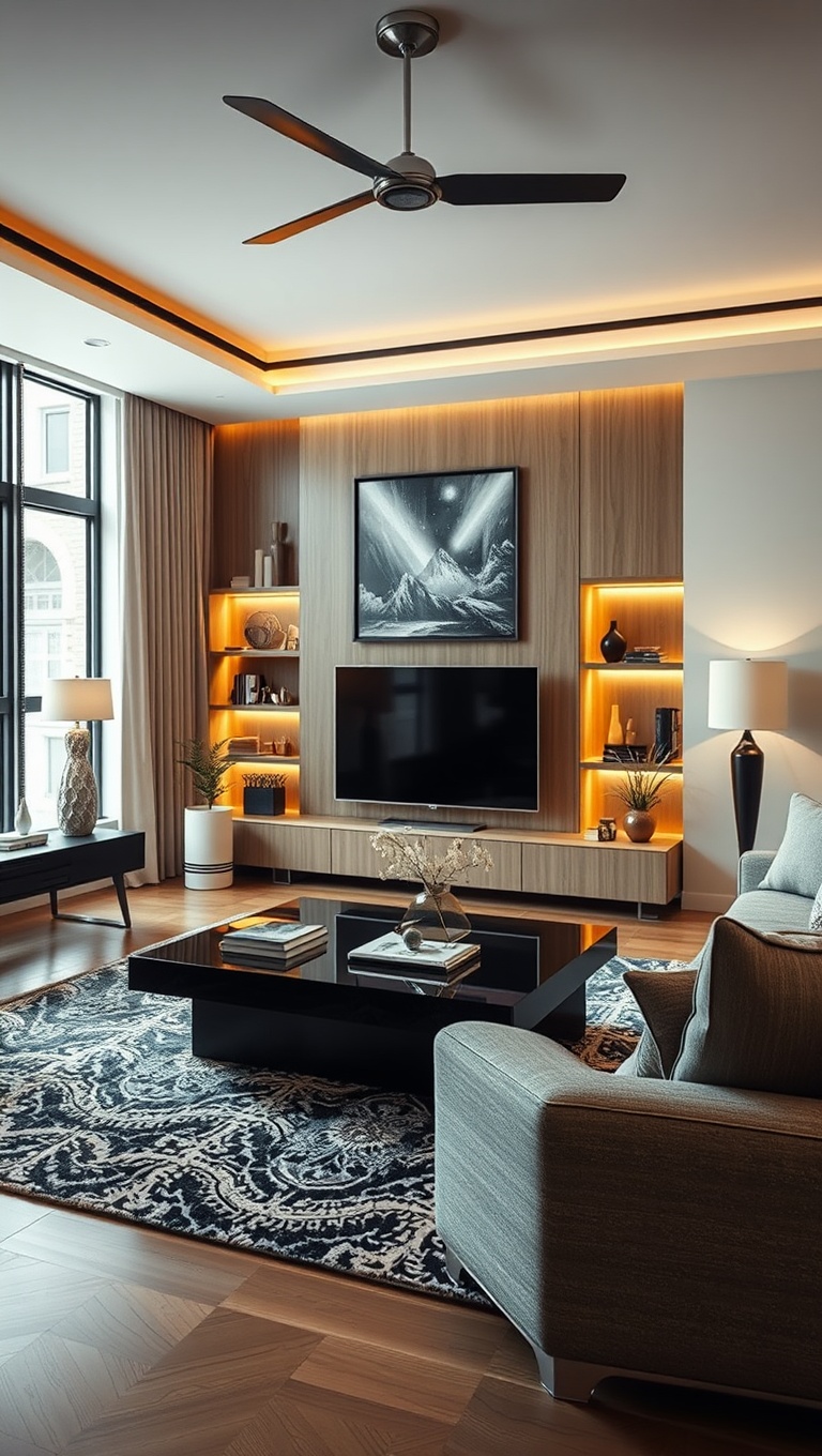 20 High-Tech Living Room Ideas That Will Blow Your Mind! - High-Tech Coffee Tables: The Ultimate Multi-Tasker