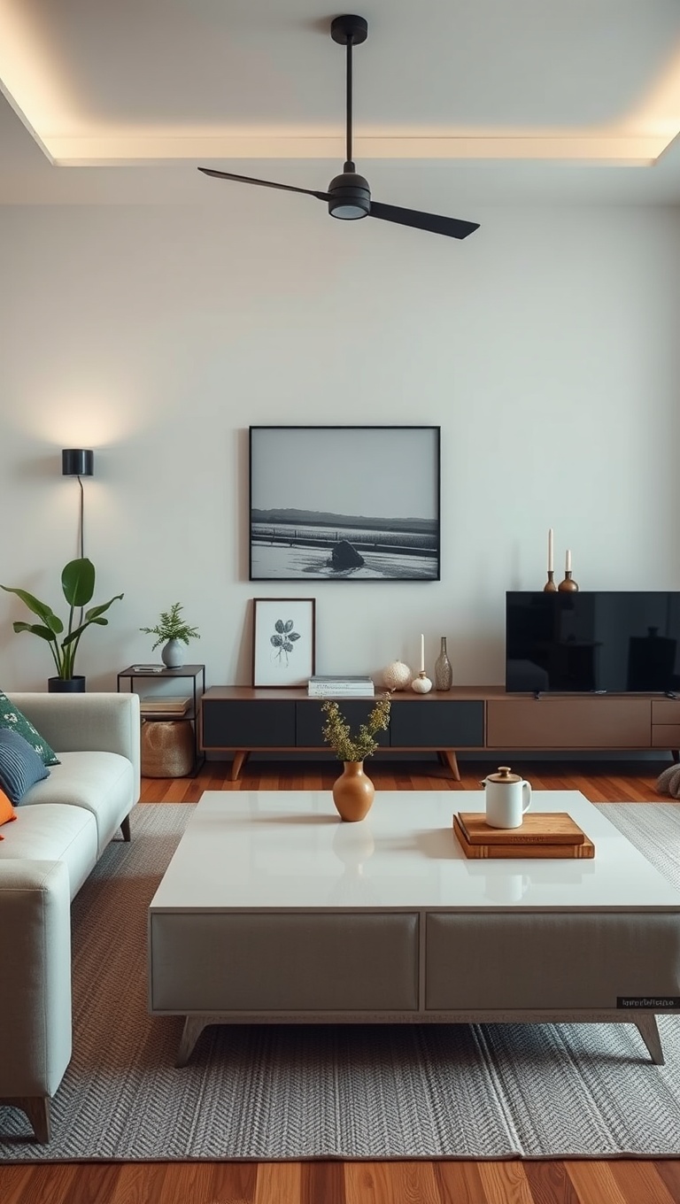 20 Chic Ideas for Low-Profile Furniture Living Rooms - 1. Embrace the Minimalist Vibe