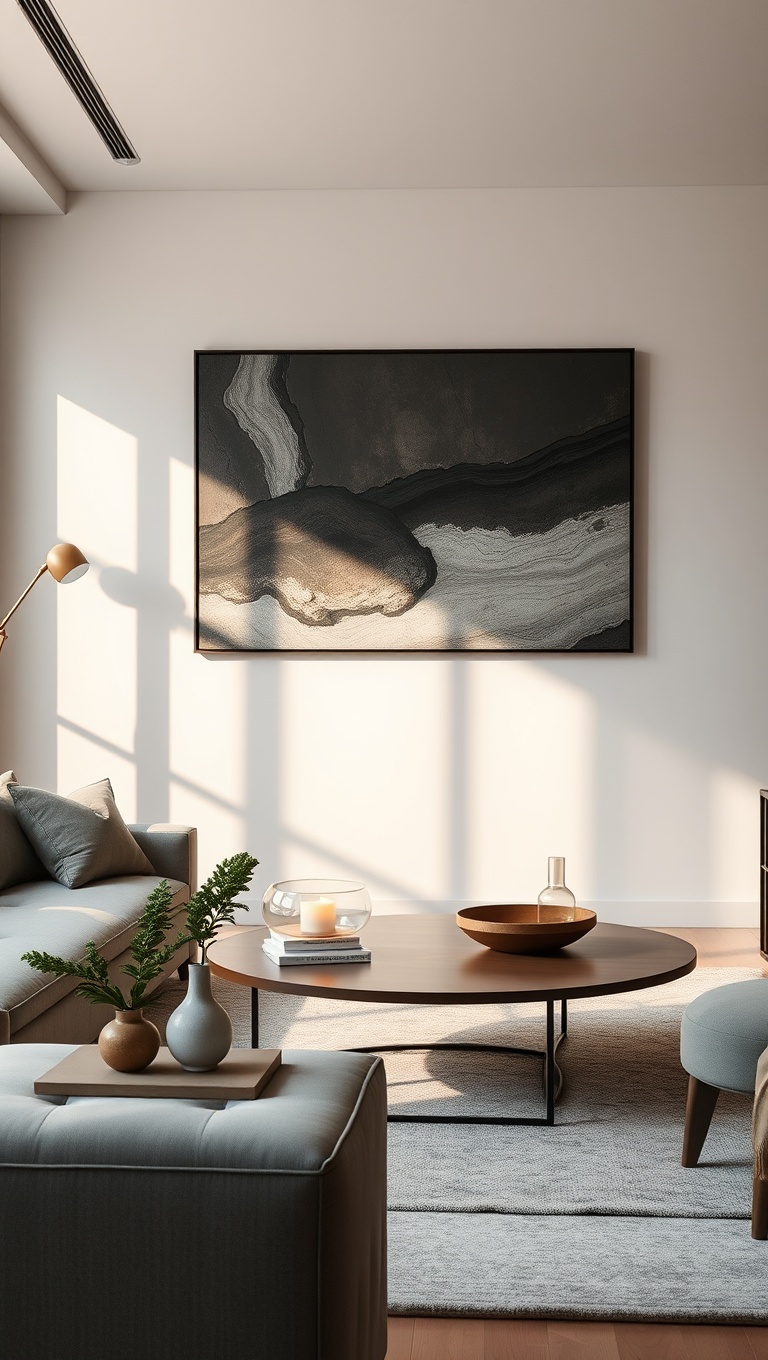20 Chic Ideas for Luxury Minimalist Living Rooms - Personal Touches: Incorporate Your Style Sparingly