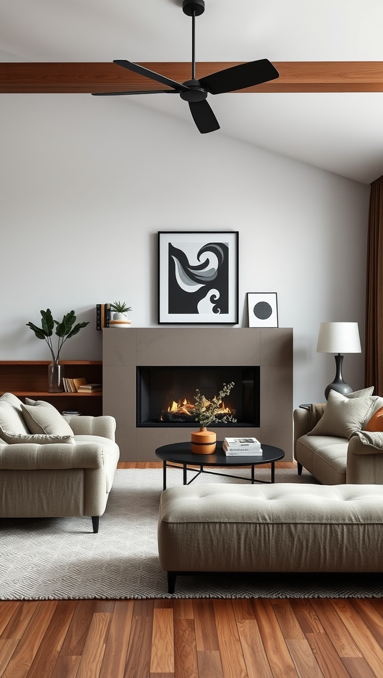 20 Stunning Ideas for a Monochromatic Living Room - 6. Cozy Browns: Create an Inviting Atmosphere