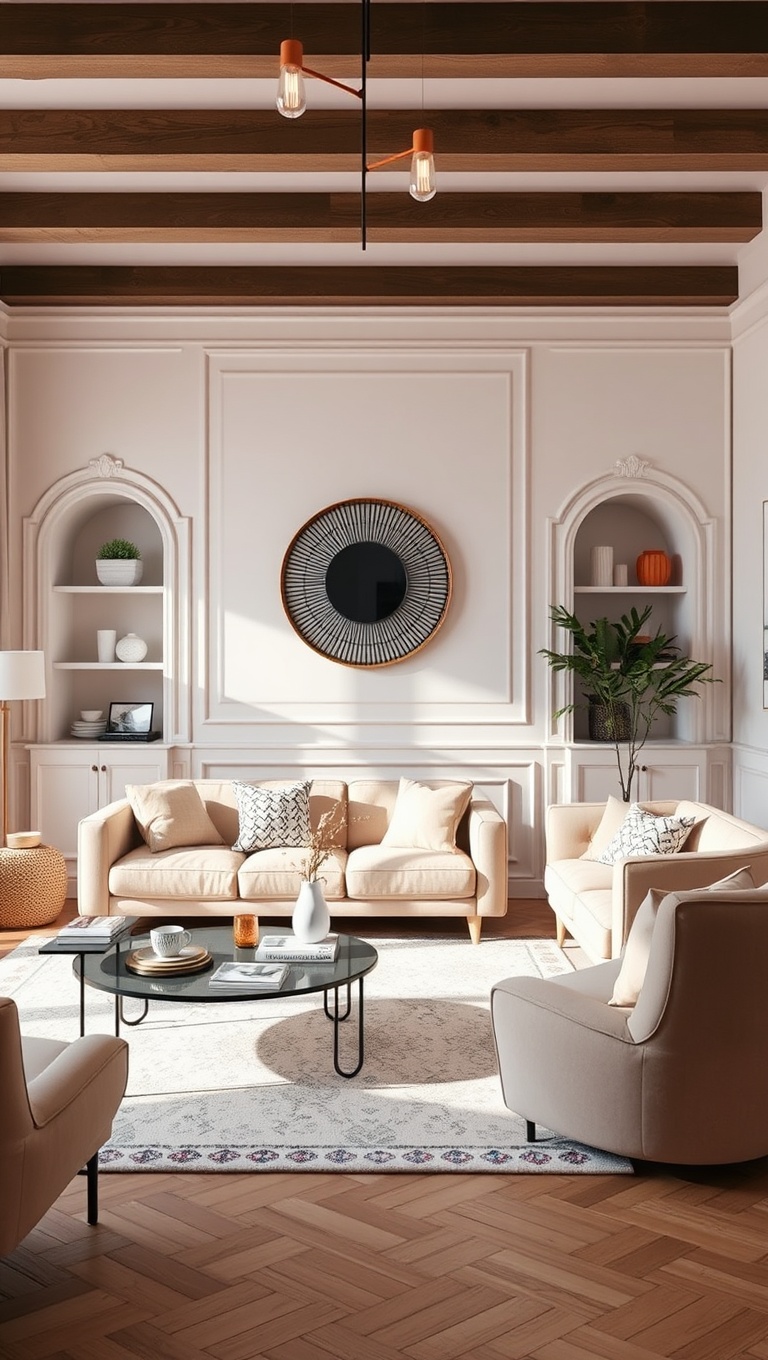 20 Stunning Ideas for a Monochromatic Living Room - 8. Pastel Perfection: Soft Colors for a Gentle Touch