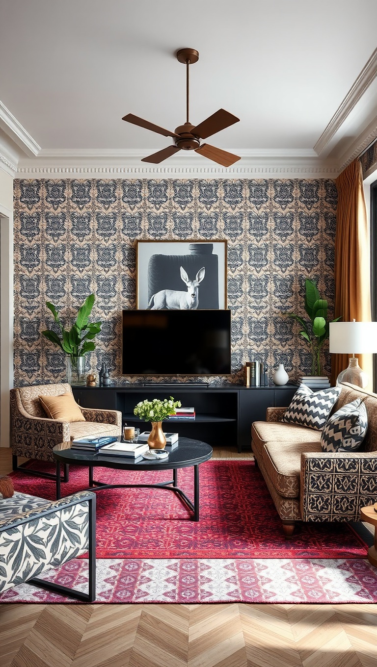 20 Vibrant Ideas to Transform Your Living Room with Patterns - Personalized Patterns: DIY Ideas for Unique Flair