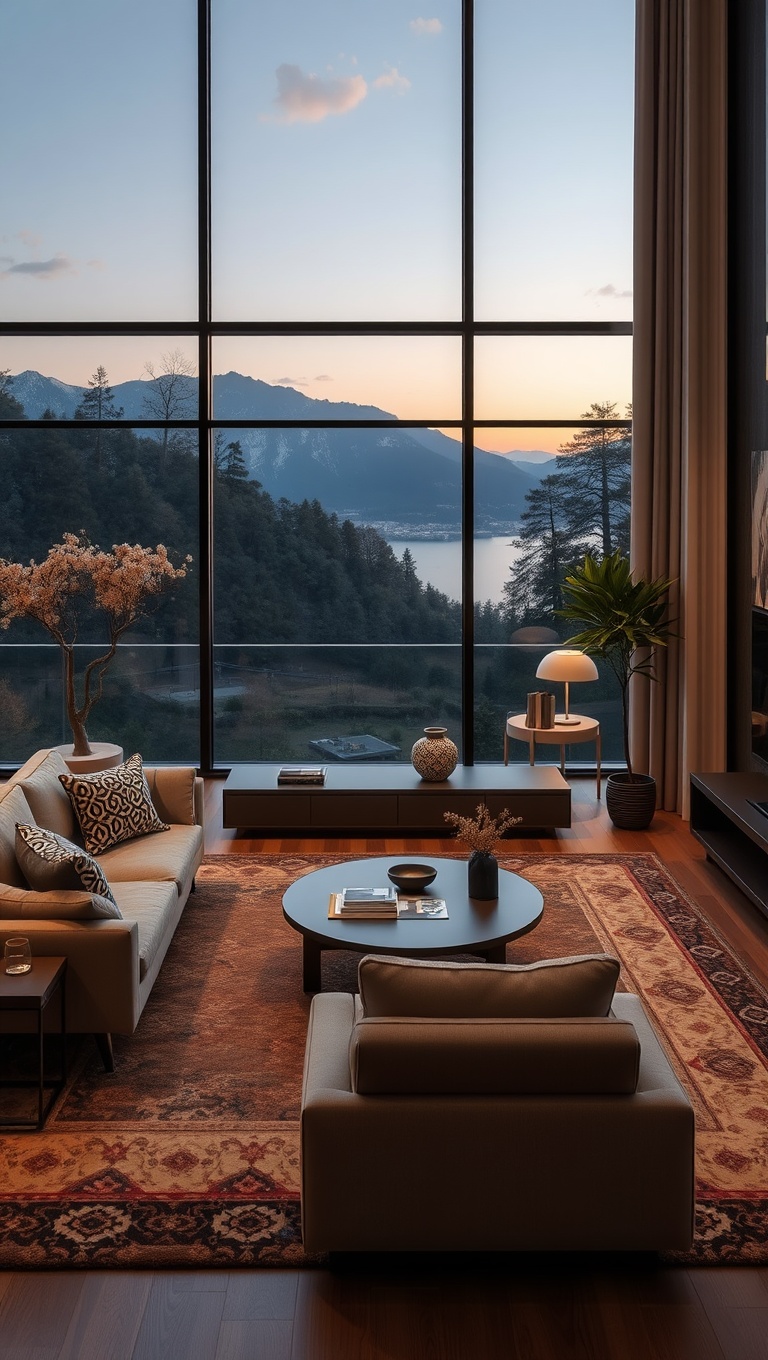 20 Stunning Ideas for Scenic View Living Rooms That Will Take Your Breath Away - 14. Multi-Functional Furniture: Style Meets Practicality