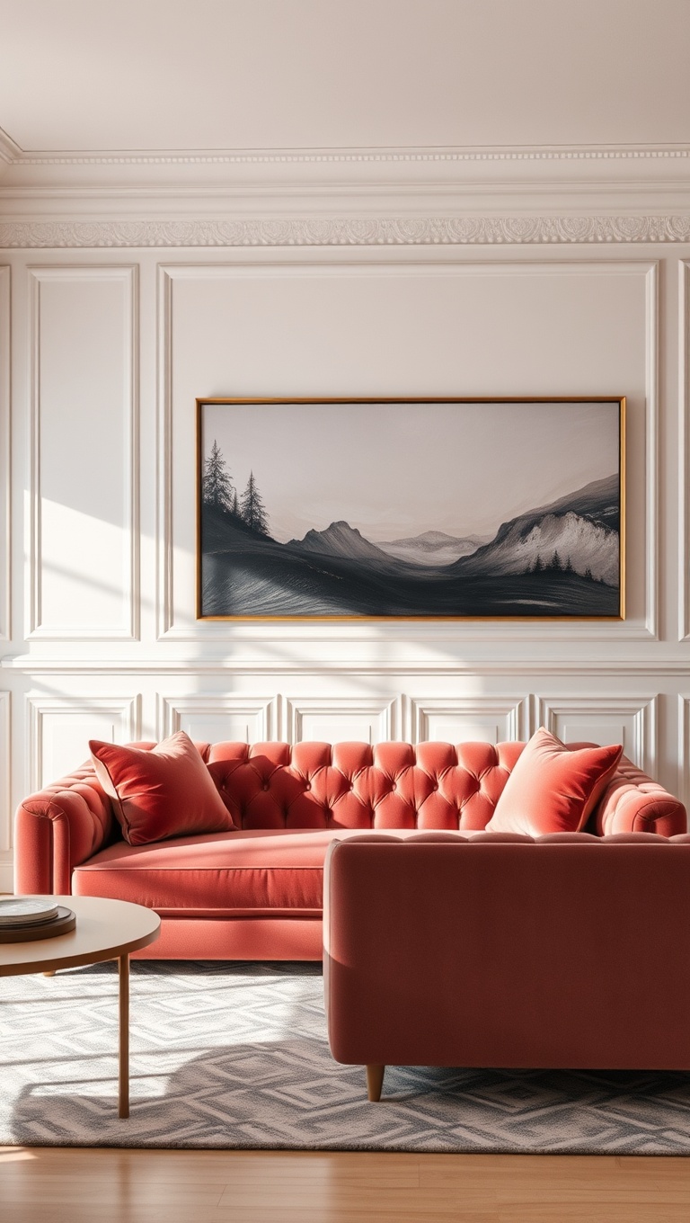 20 Soft Glam Living Room Ideas That Will Spark Your Imagination - 1. Plush Velvet Sofas: The Ultimate Comfort