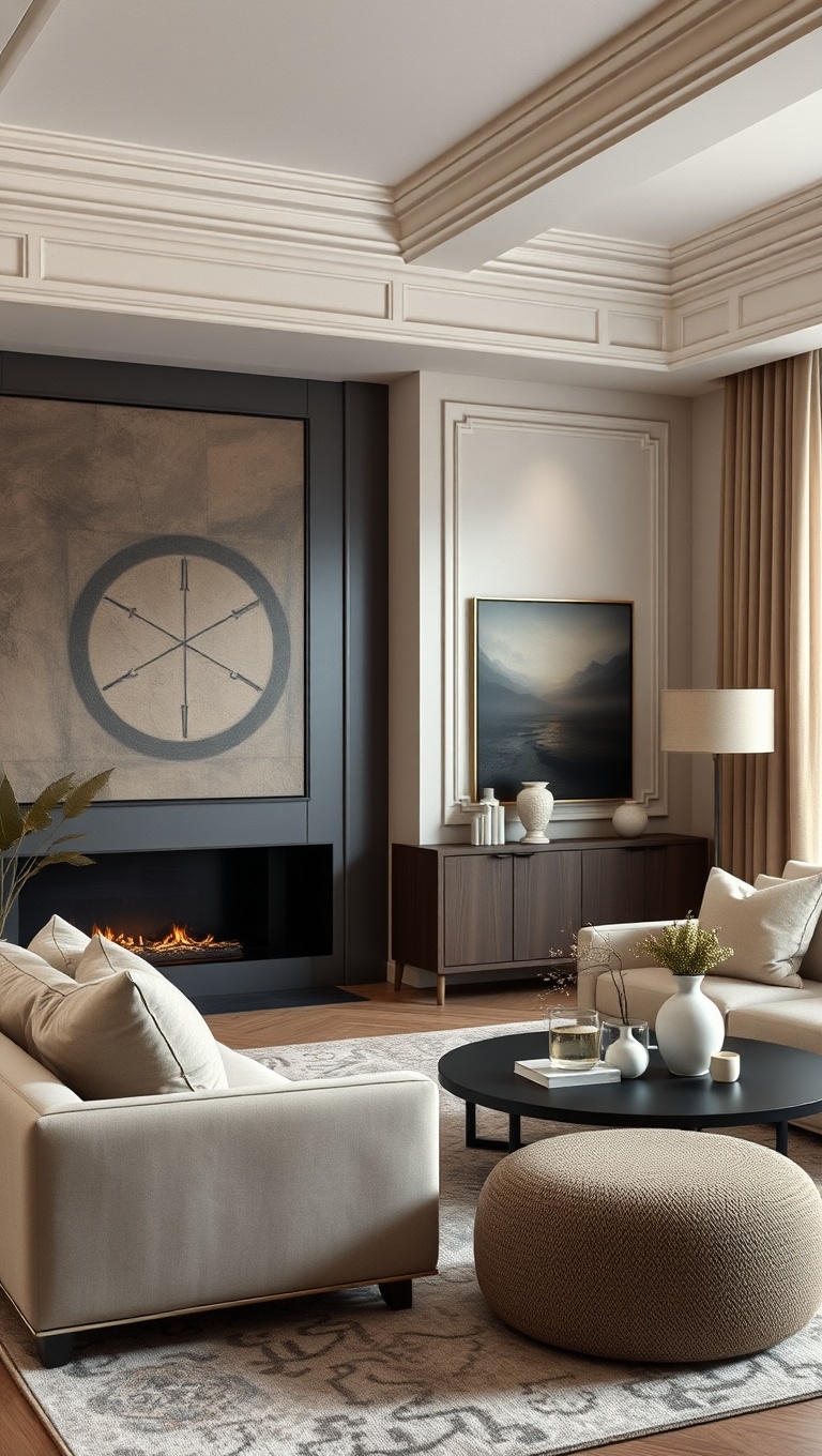 20 Chic Ideas for a Sophisticated Living Room - 1. Embrace Neutral Tones for Timeless Elegance