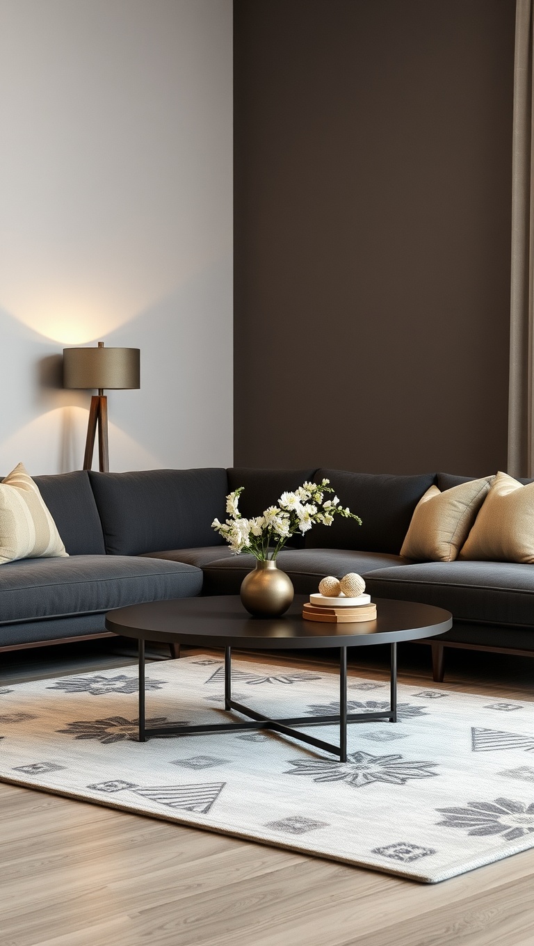 20 Chic Ideas for a Sophisticated Living Room - 6. Incorporate a Chic Coffee Table with Personality