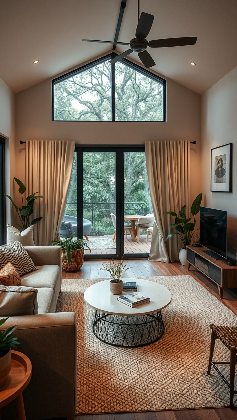 20 Creative Ideas for a Sustainable Living Room Makeover - 19. Embrace Smart Home Technology