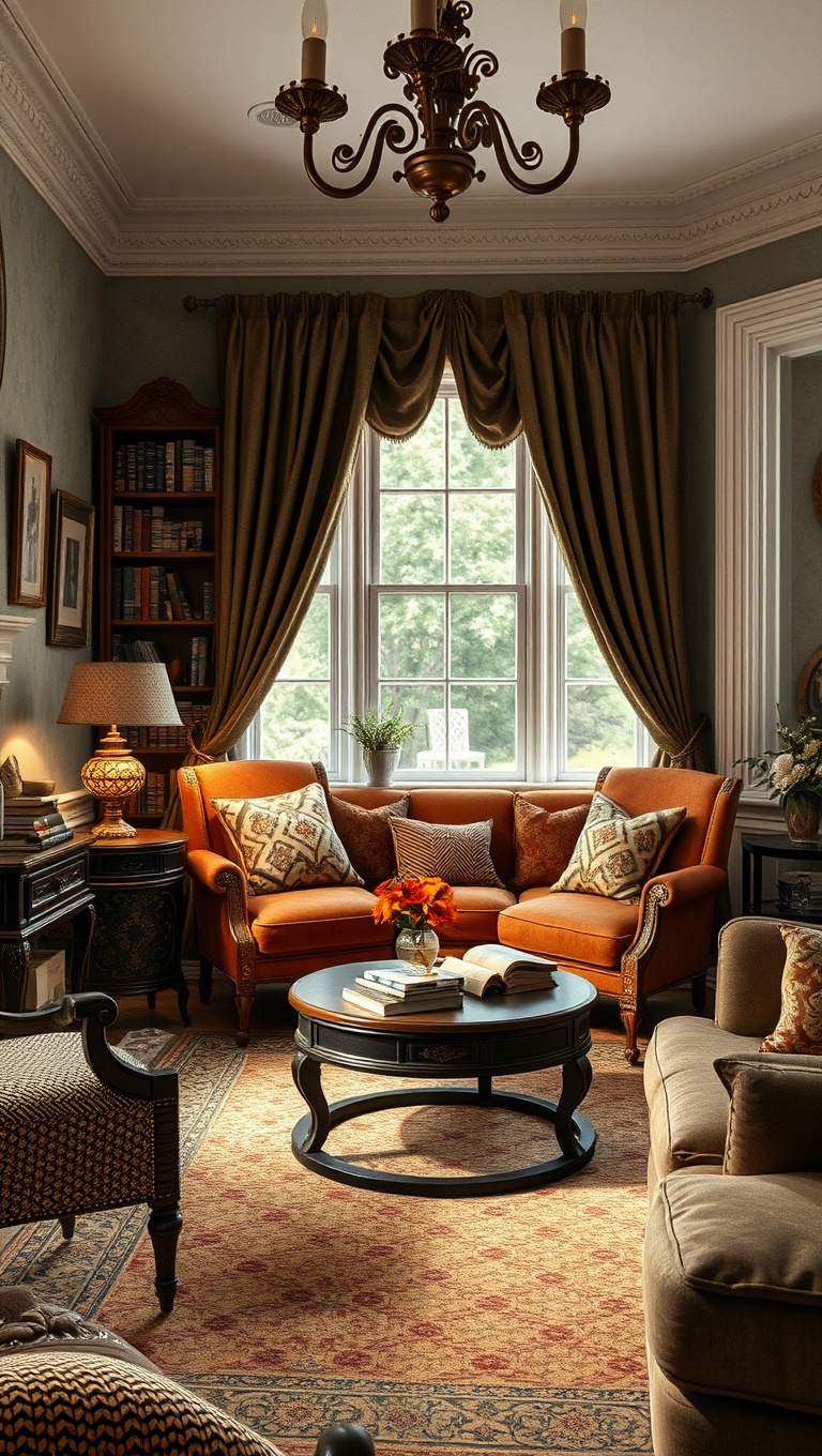 20 Captivating Ideas to Transform Your Victorian Living Room - 9. Create a Cozy Reading Nook