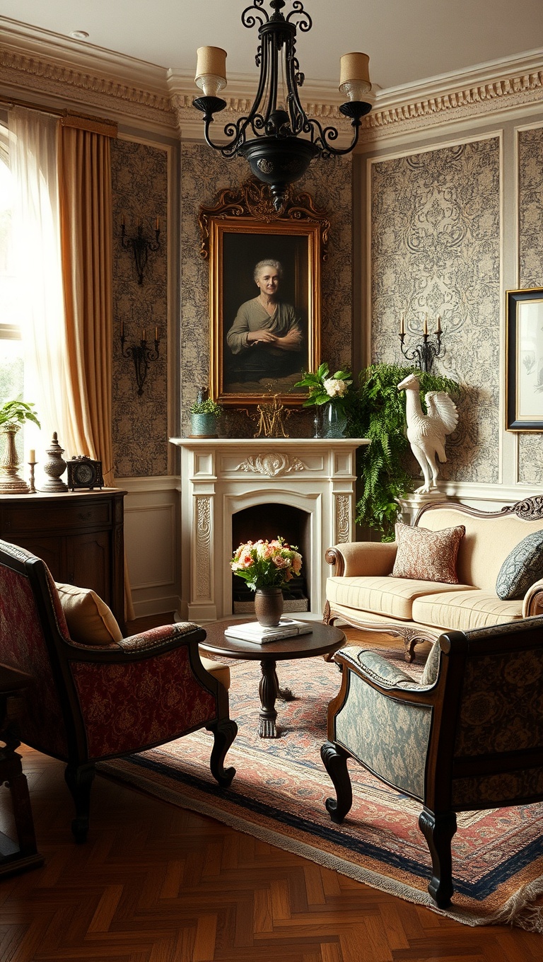 20 Captivating Ideas to Transform Your Victorian Living Room - 2. Layer on the Textures