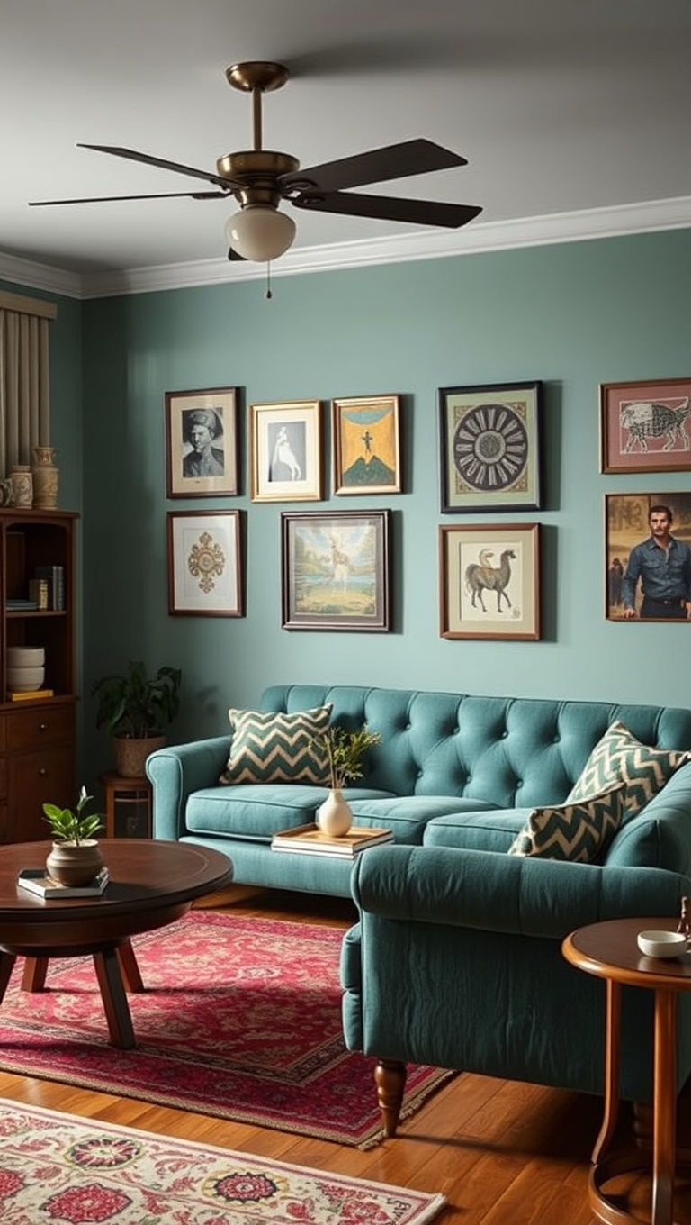 20 Whimsical Ideas to Transform Your Living Room into a Dreamy Escape - 4. Incorporate Unique Furniture Pieces: Think Vintage and Quirky
