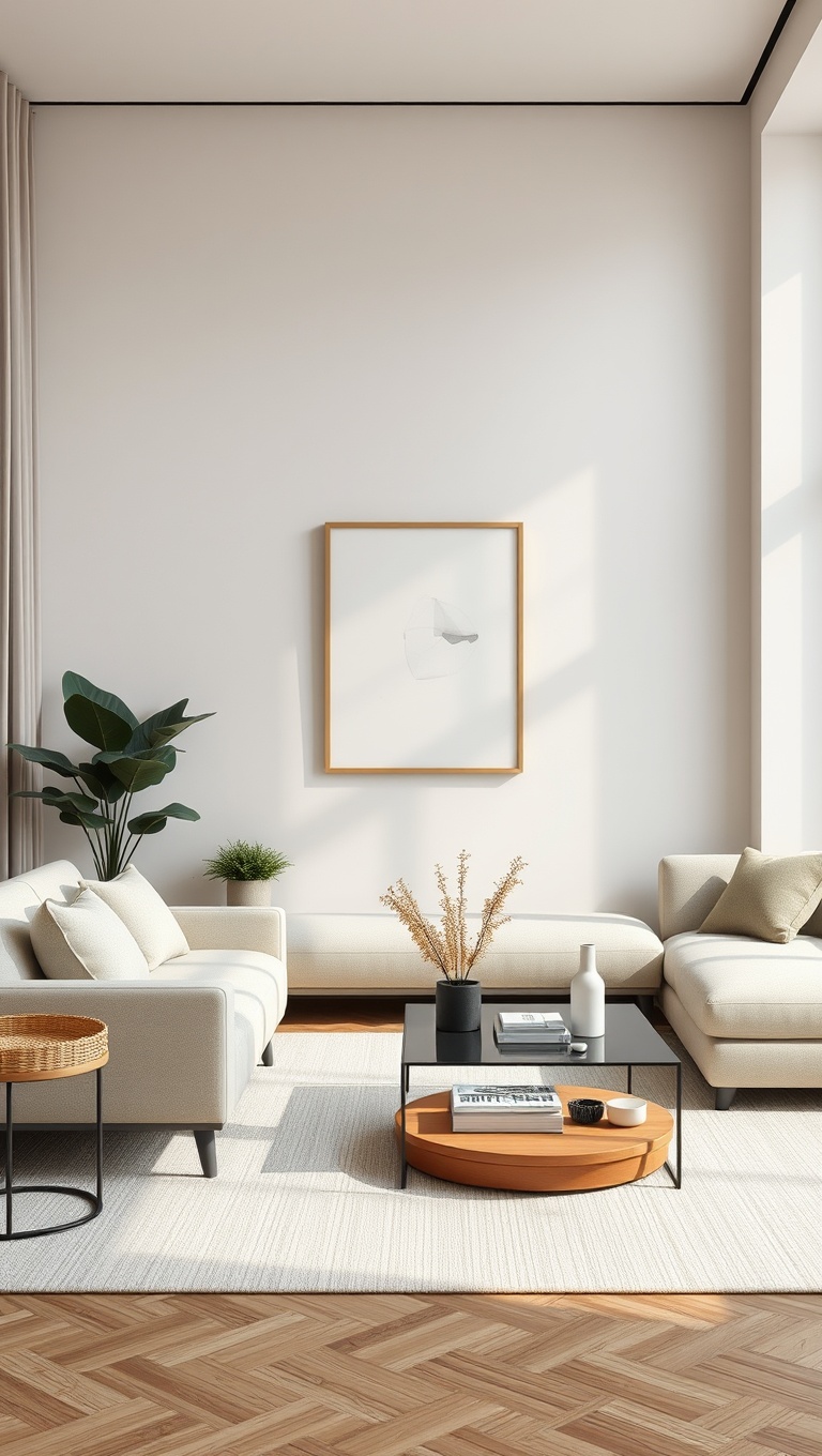 20 Aesthetic Living Room Ideas to Transform Your Space - 1. Embrace Neutral Tones: The Power of Minimalism