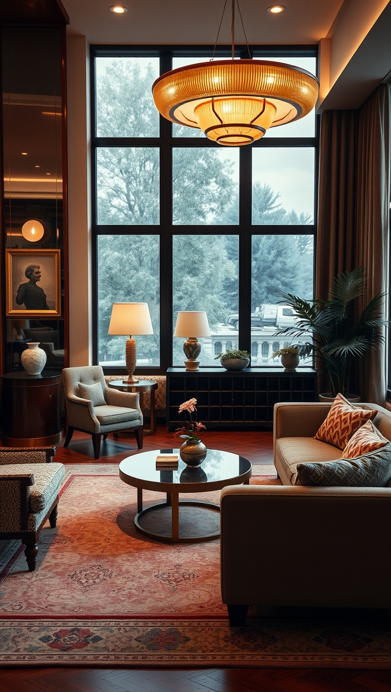 20 Dazzling Ideas for Art Deco Living Rooms: Glam Up Your Space! - 6. Use Vintage Furniture