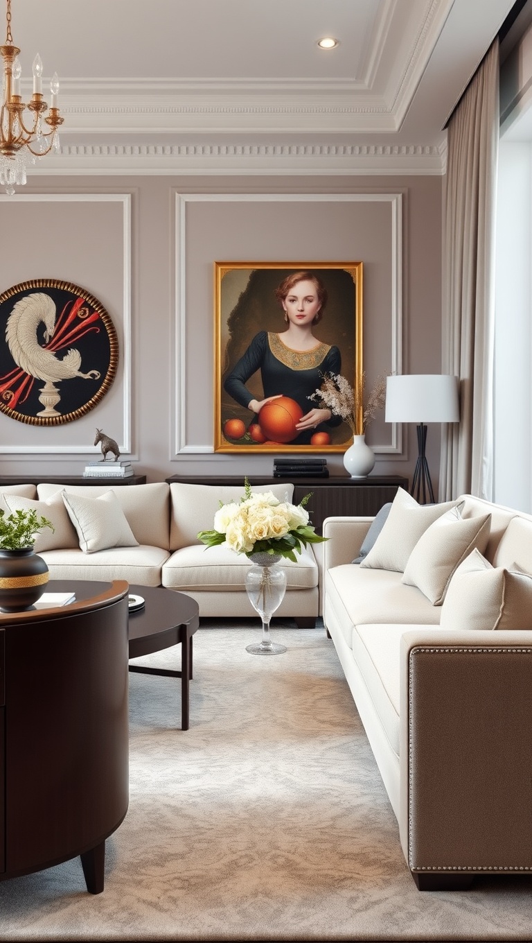 20 Chic Ideas to Elevate Your Living Room Elegance - 11. Curate a Chic Coffee Table Display