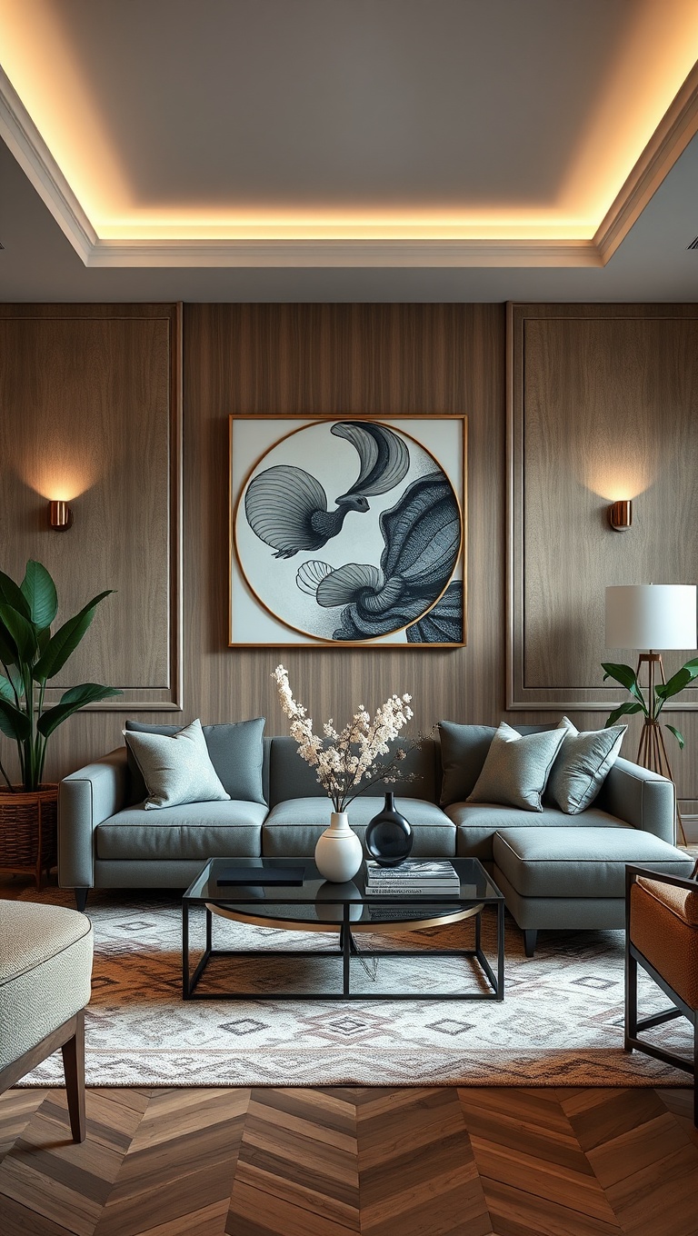 20 Inspiring Ideas to Transform Your Living Room with Feng Shui - 17. Embrace Symmetry in Your Decor