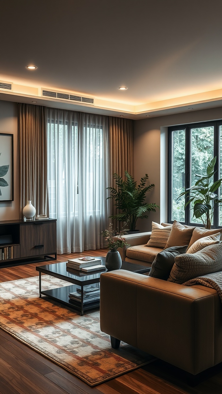 20 Inspiring Ideas to Transform Your Living Room with Feng Shui - 10. Use Soft Textiles for Comfort