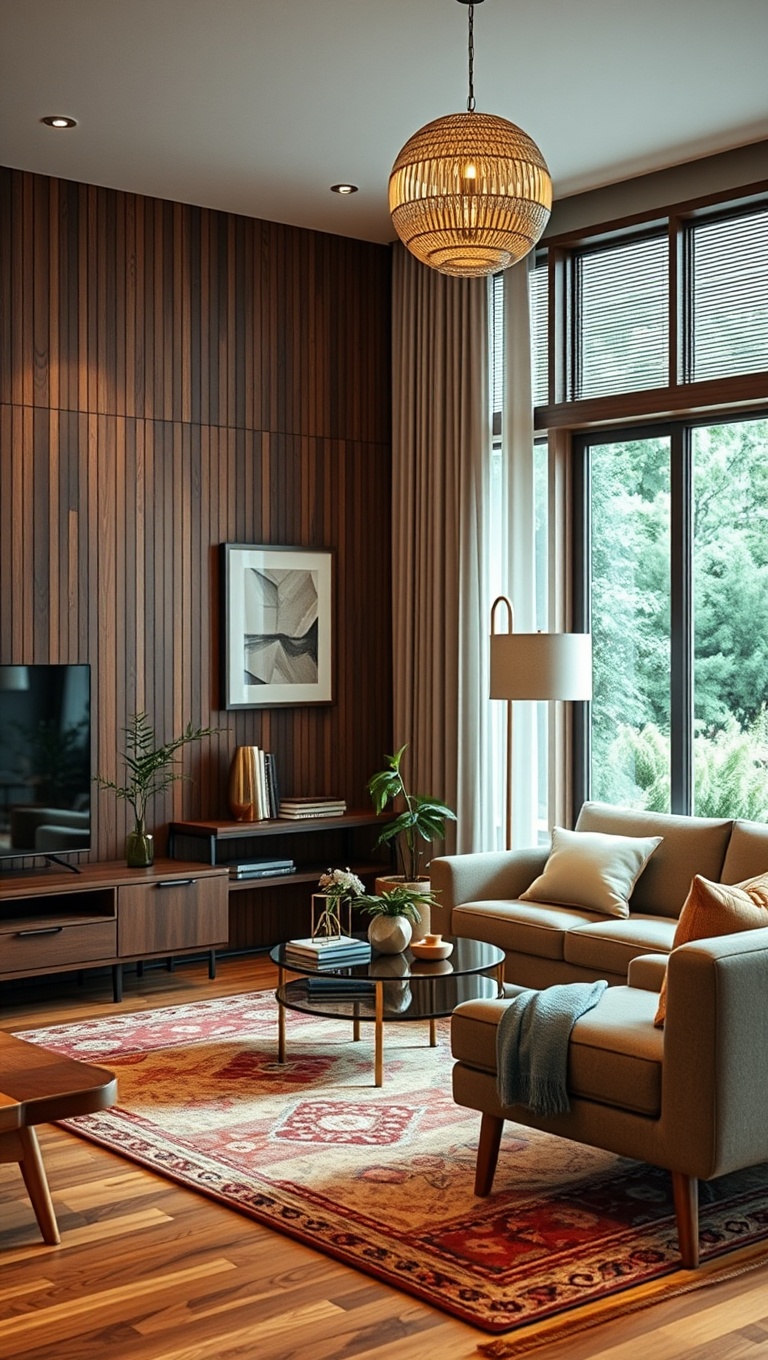 20 Stunning Ideas to Elevate Your Mid Century Modern Living Room - 9. Mix and Match Vintage and Modern Pieces