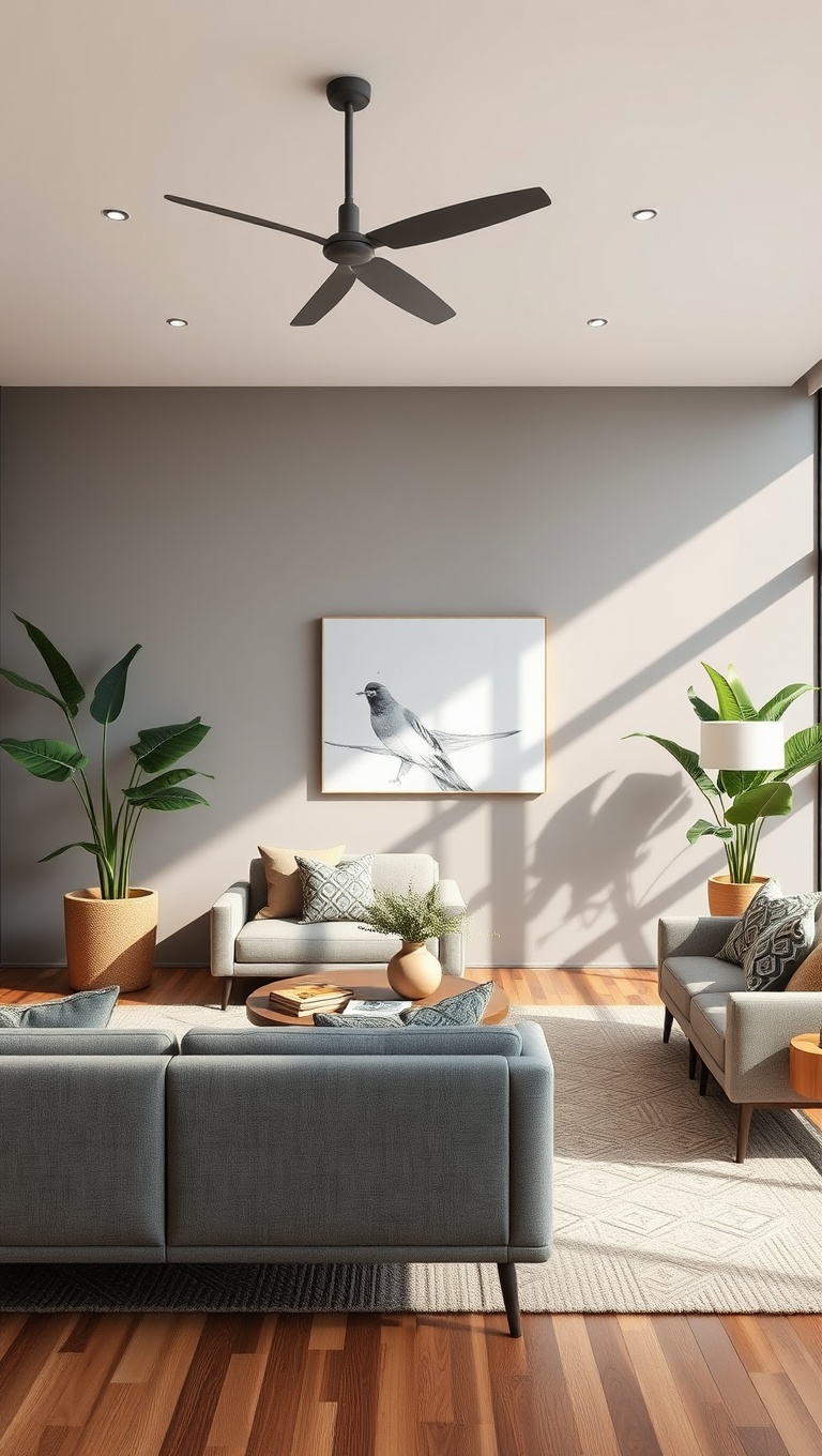 20 Stunning Ideas to Elevate Your Mid Century Modern Living Room - 17. Incorporate Textured Fabrics for Comfort