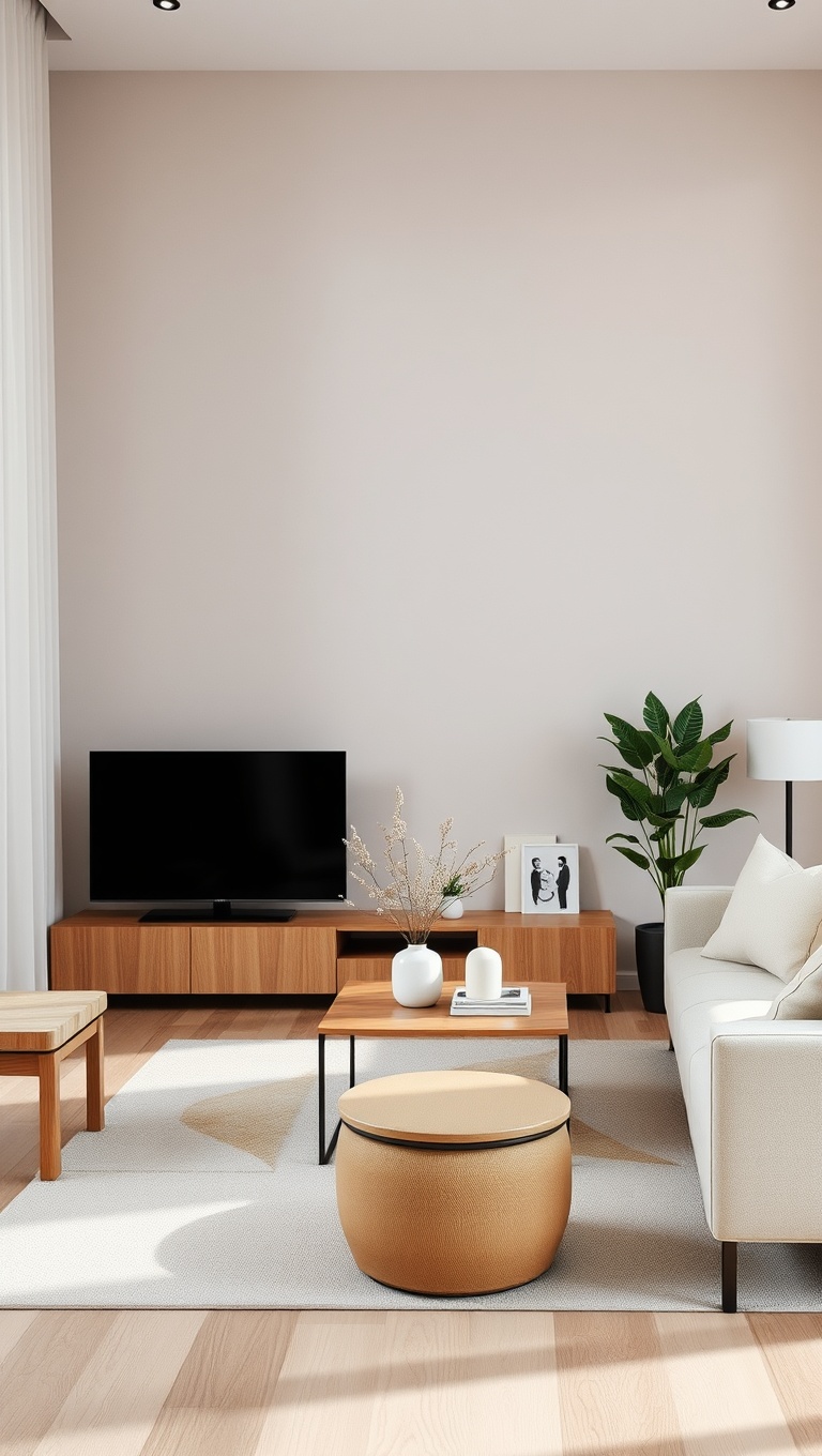 20 Chic Ideas for a Minimalist Living Room You'll Love - 1. Embrace Neutral Colors: A Soft Palette for Calmness