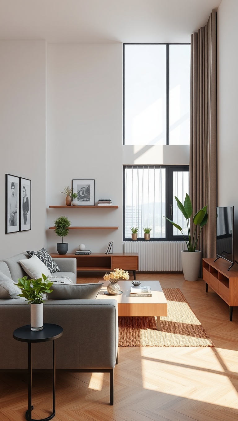 20 Chic Ideas for a Minimalist Living Room You'll Love - 2. Choose Functional Furniture: Less is More