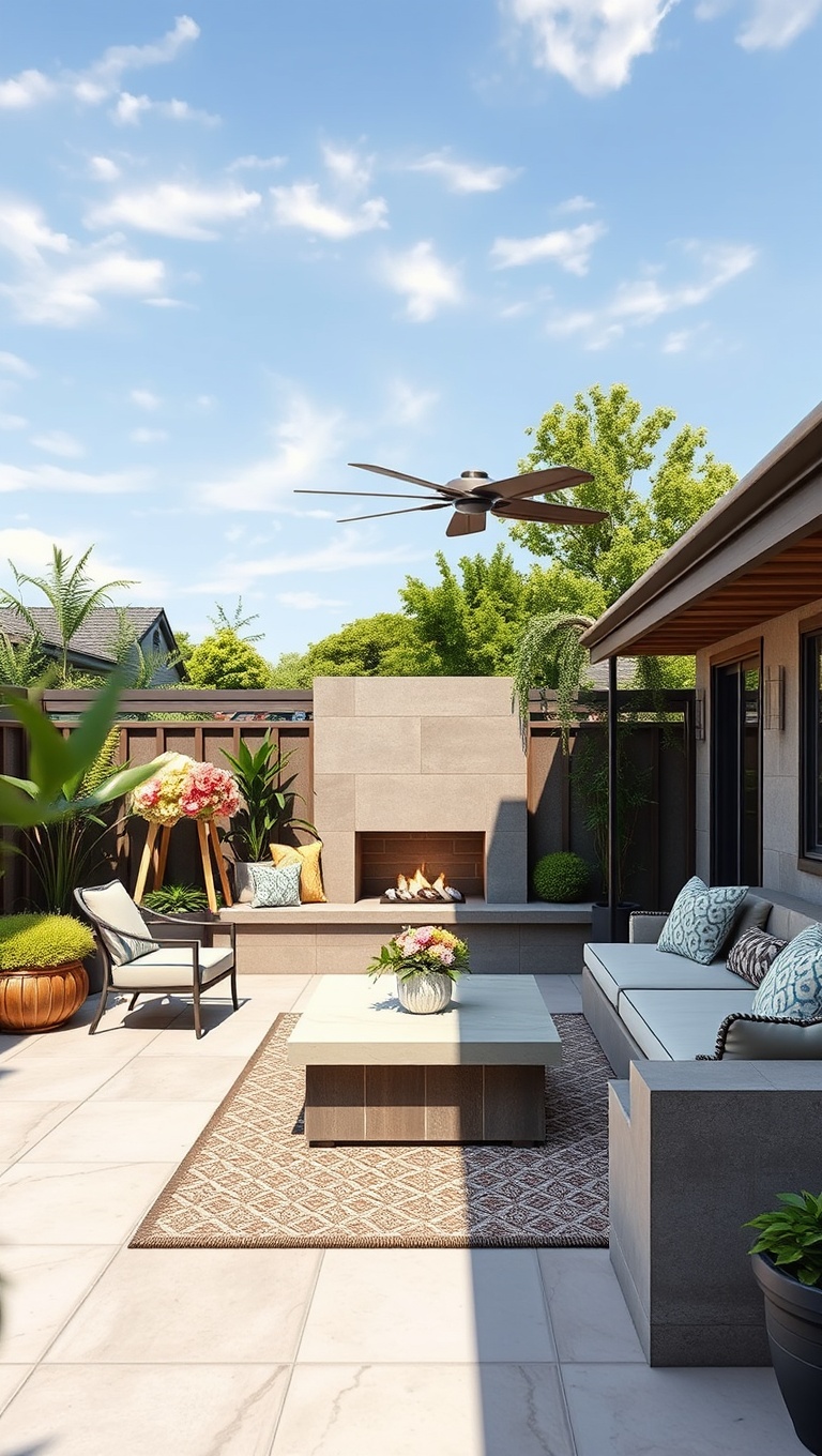 20 Stunning Ideas to Transform Your Outdoor Living Room - 8. Built-in Seating Solutions