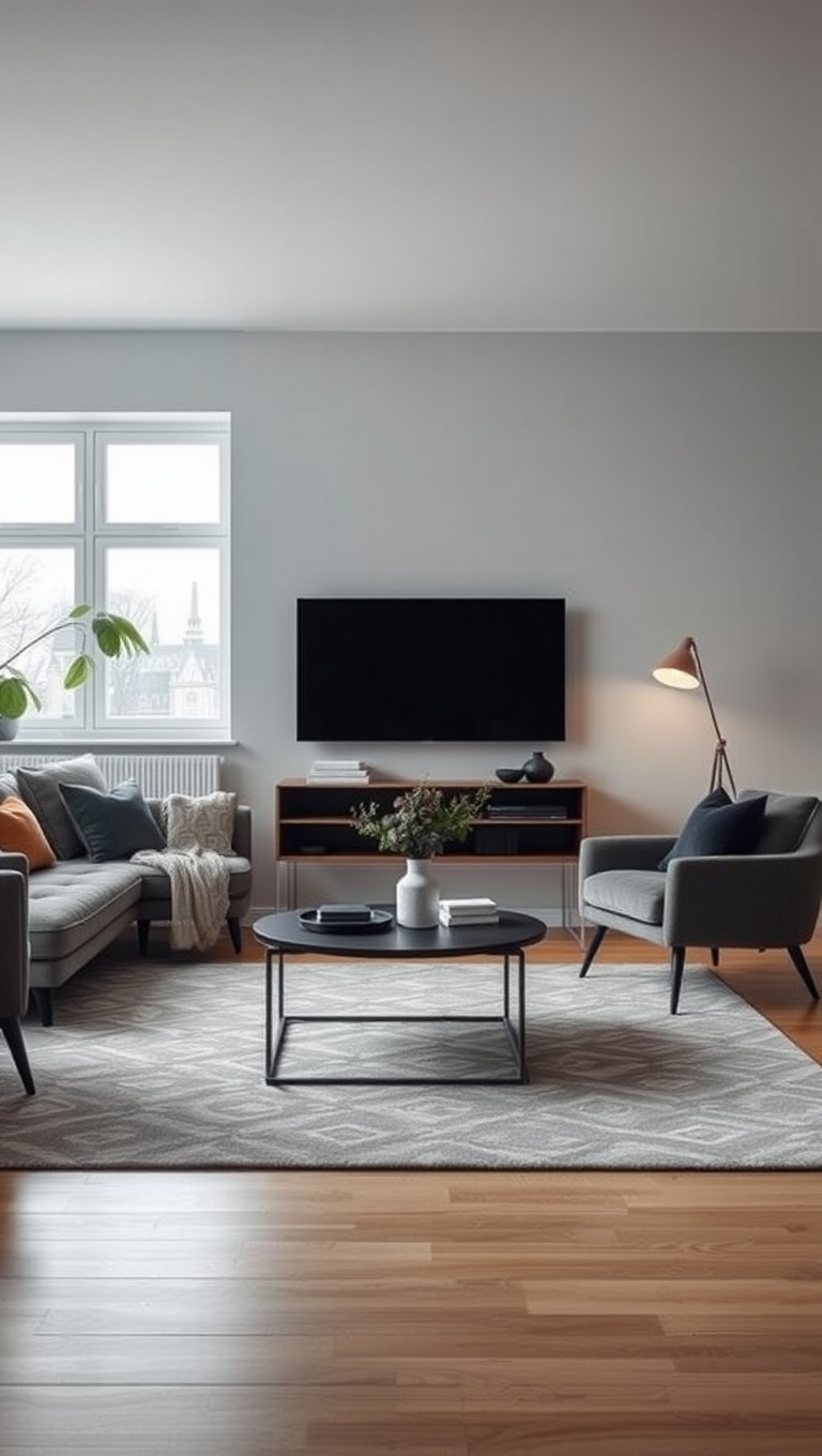 20 Cozy and Chic Ideas for the Perfect Scandinavian Living Room - 1. Embrace Minimalism: Less is More