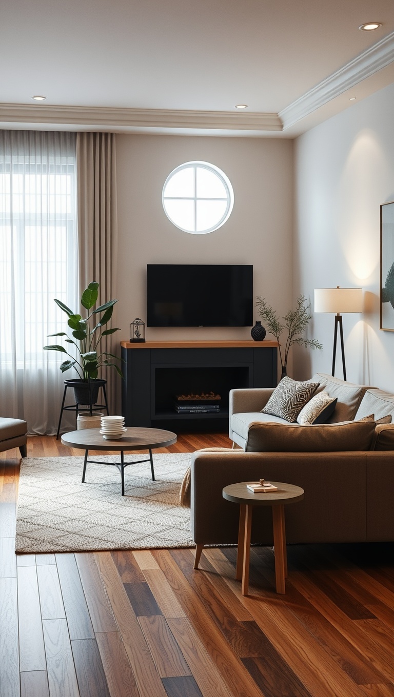 20 Chic and Cozy Ideas for Simple Living Rooms - 15. Create Zones with Furniture Arrangement
