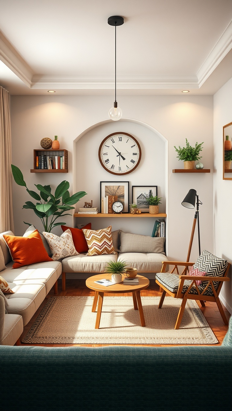 20 Brilliant Ideas to Transform Your Small Living Room - 3. Create a Cozy Reading Nook
