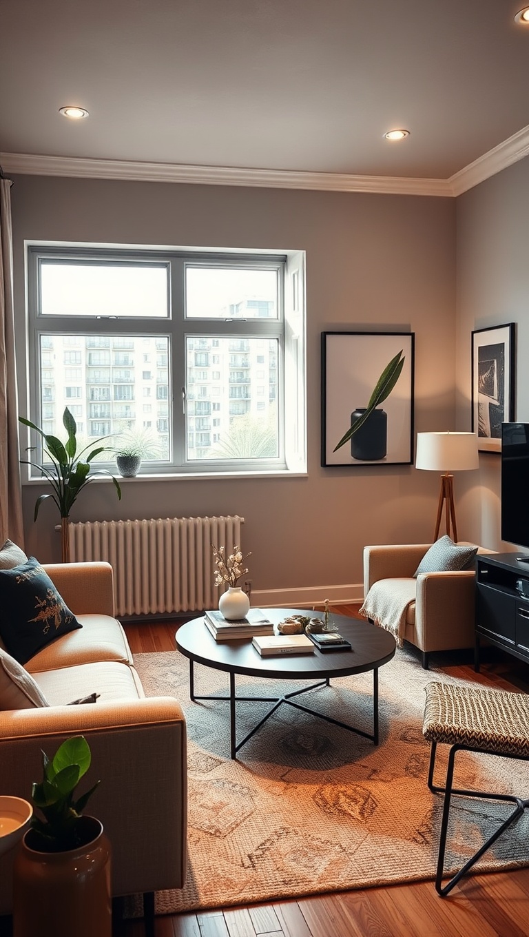 20 Brilliant Ideas to Transform Your Small Living Room - 4. Add Mirrors for an Illusion of Space