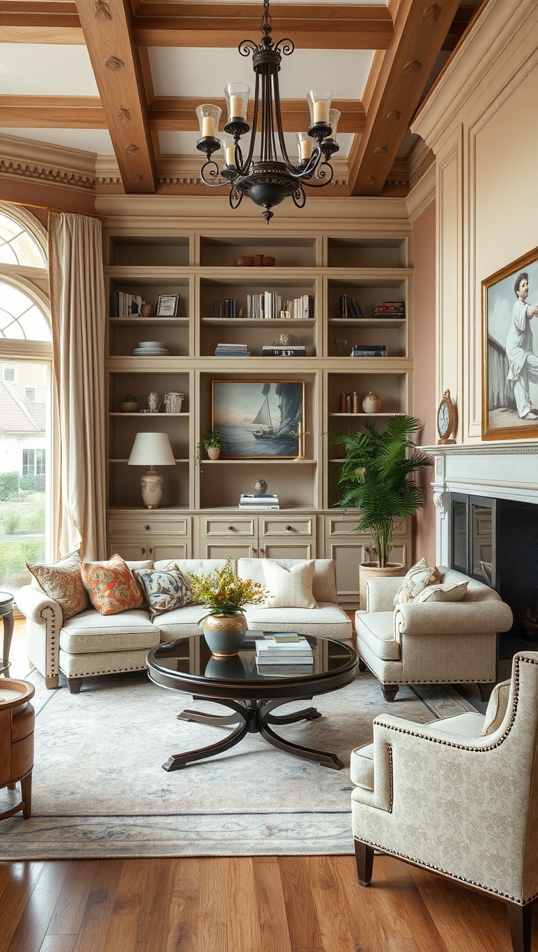 20 Timeless Ideas to Inspire Your Traditional Living Room - 2. Elegant Furniture Choices: Choose Timeless Pieces