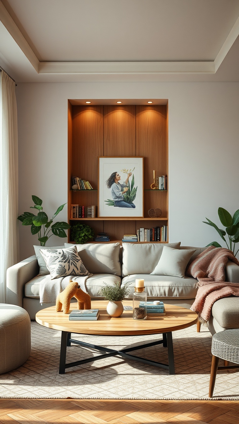 25 Bright Ideas to Create an Airy Living Room - 21. Create a Reading Nook
