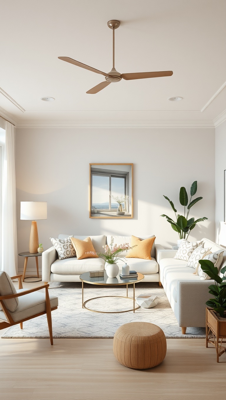 25 Bright Ideas to Create an Airy Living Room - 2. Choose a Soft Color Palette
