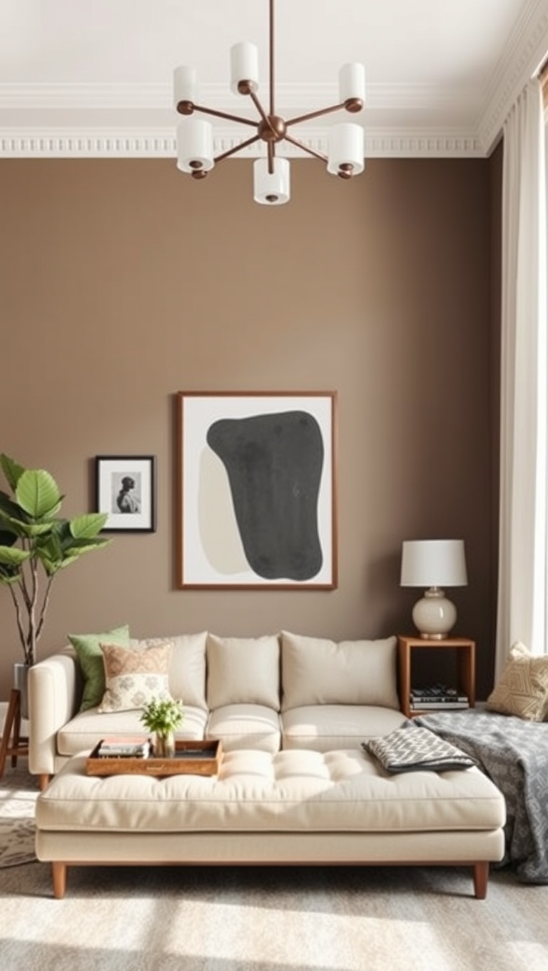 25 Creative Ideas for Budget-Friendly Living Rooms That Wow! - 17. Creative Art Projects: Personalize Your Space