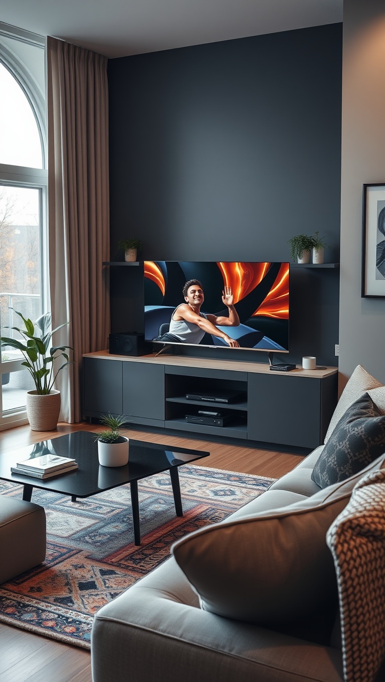 25 Cozy Ideas to Transform Your Living Room into a Comfy Oasis - 19. Make Room for Games and Entertainment