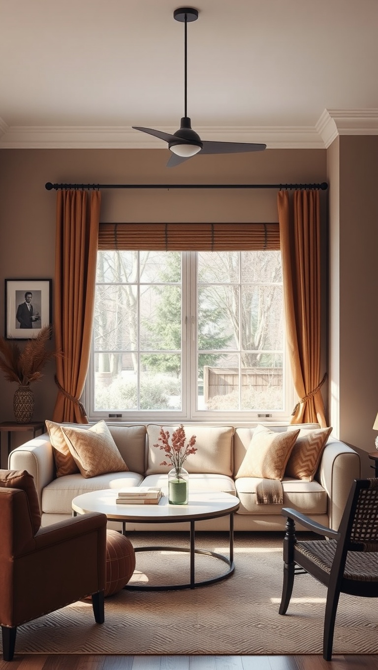 25 Cozy Ideas for Earth Tone Living Rooms That Inspire Warmth and Serenity - 23. Create a Cozy Nook with Earthy Colors