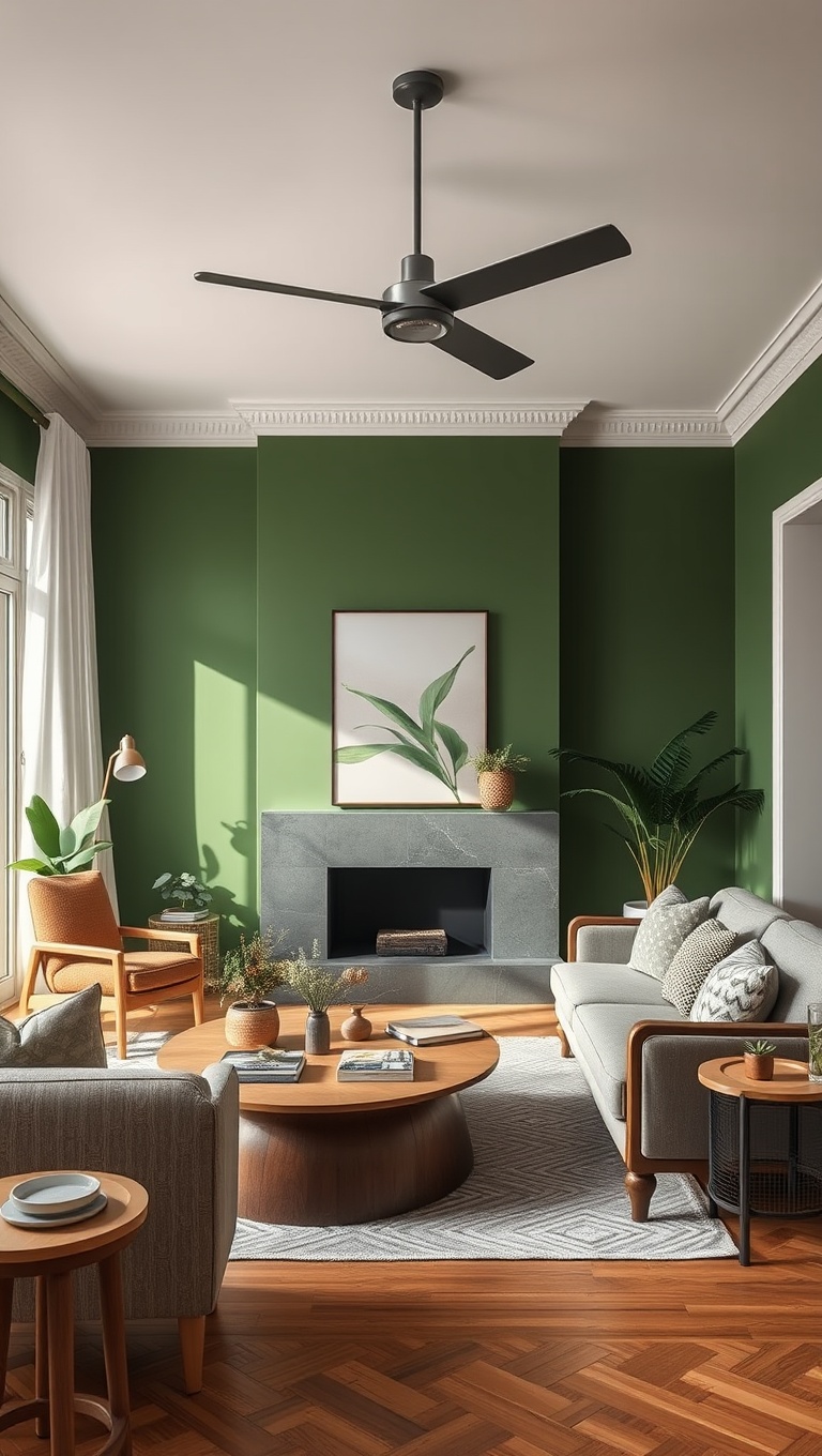 25 Vibrant Ideas for Creating Your Dream Green Living Room - Choose Eco-Friendly Furniture: Look for Sustainable Options