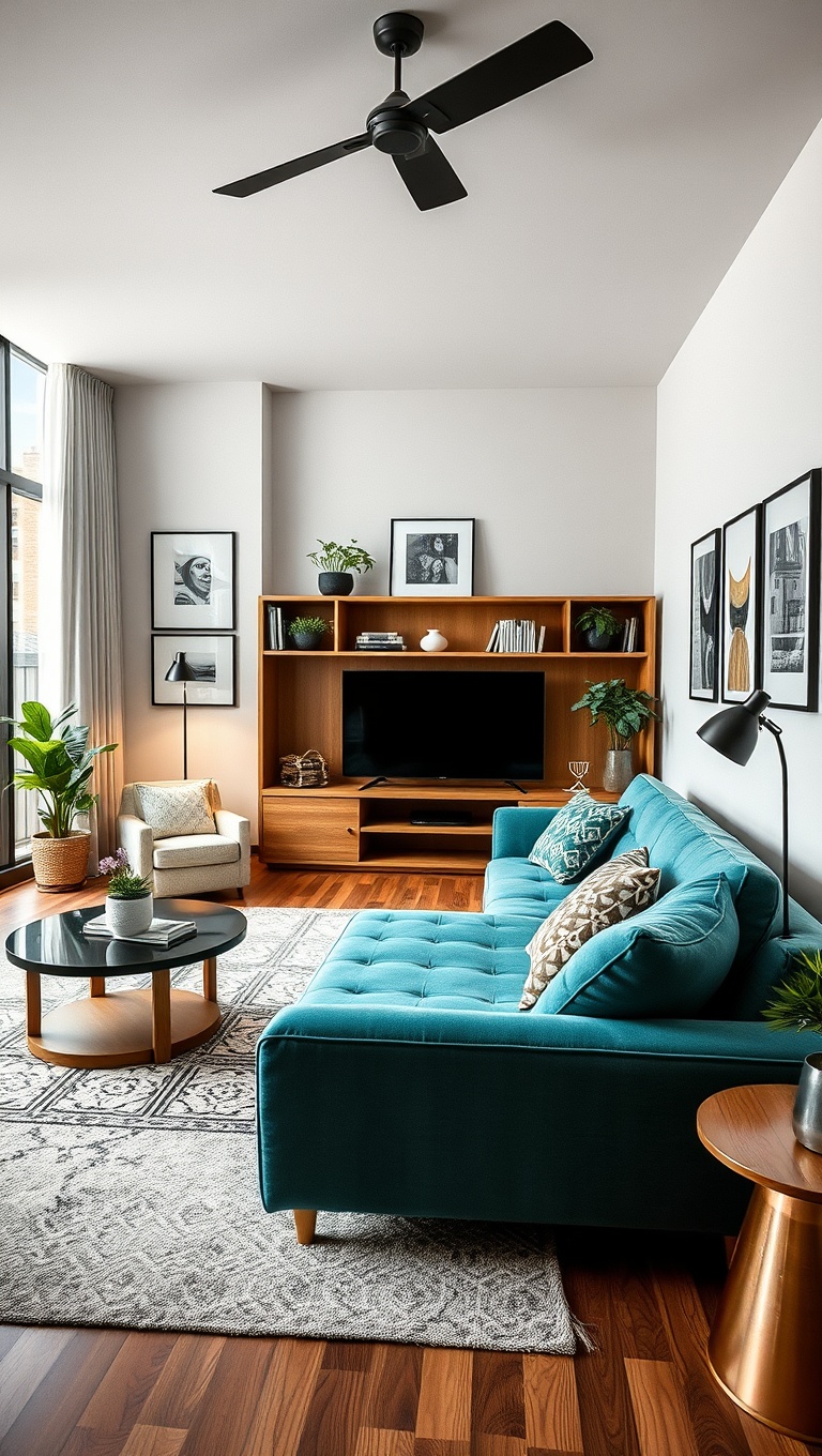 25 Creative Ideas for Your Oddly Shaped Living Room - 12. Opt for Multi-Functional Furniture