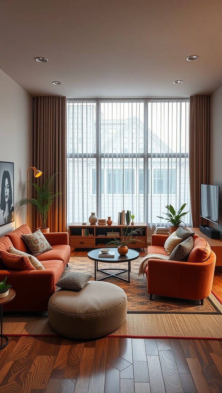 25 Creative Ideas for Your Oddly Shaped Living Room - 2. Use Modular Furniture for Flexibility