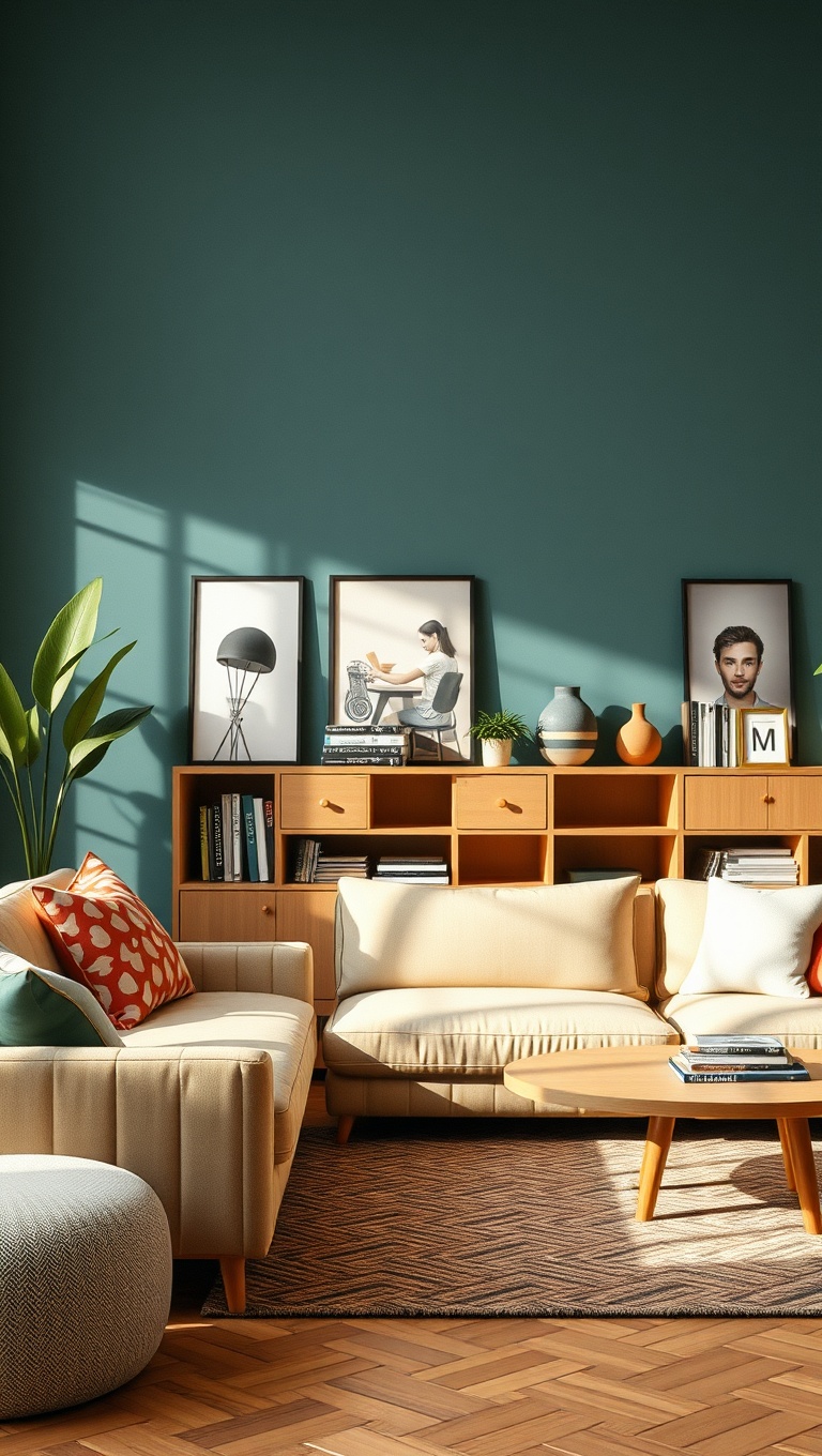 25 Chic Ideas for an Organized Living Room You'll Love - 12. Choose a Color Palette for Cohesion