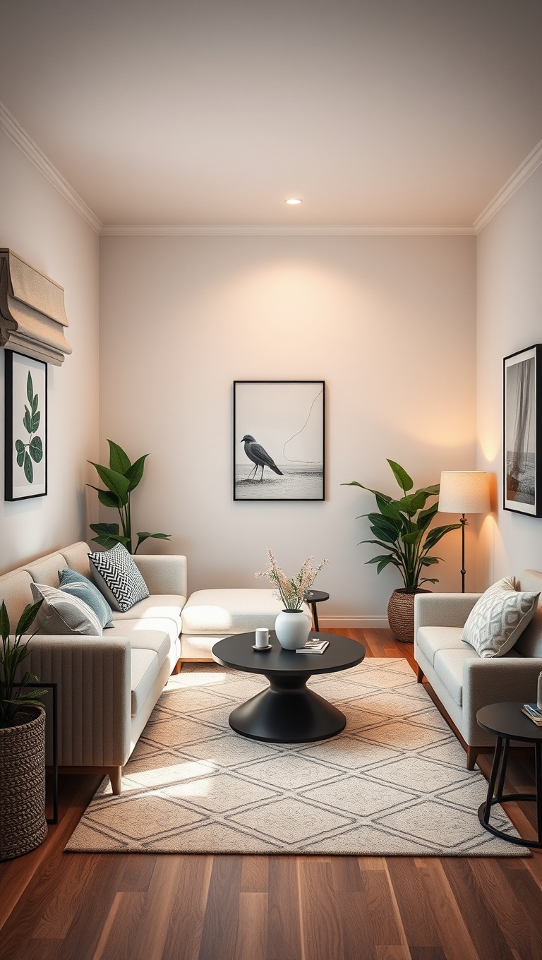 25 Bright Ideas for Transforming Your Small Living Room - 1. Brighten Up with Light Colors