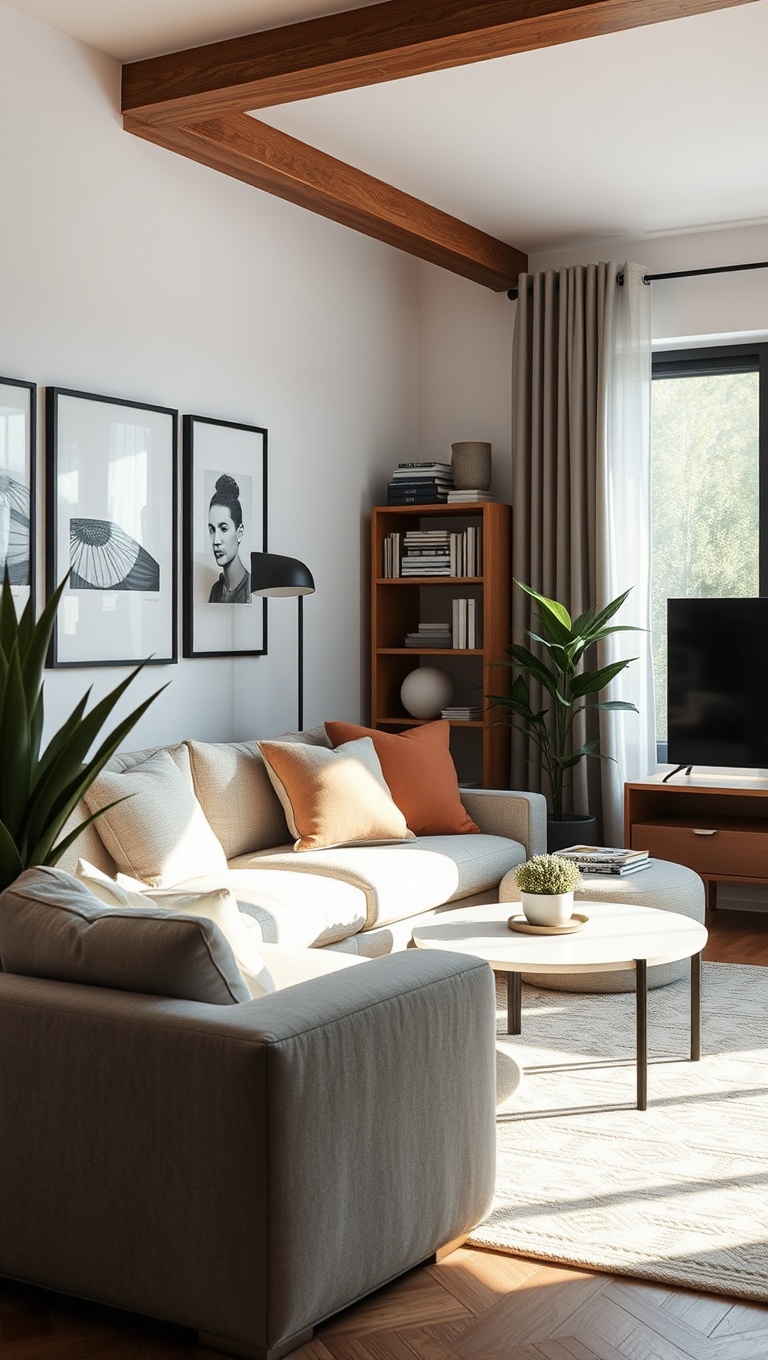 25 Bright Ideas for Transforming Your Small Living Room - 12. Embrace Minimalism