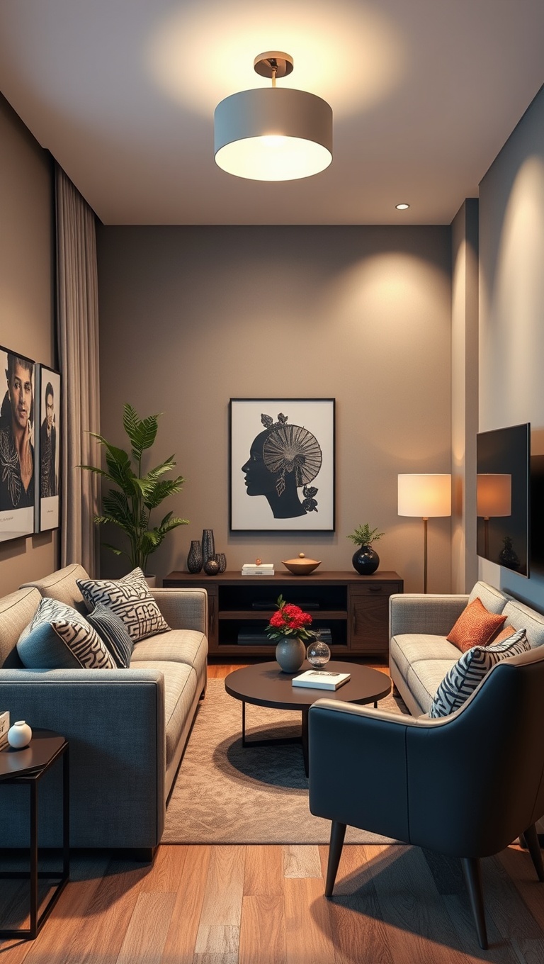 25 Bright Ideas for Transforming Your Small Living Room - 23. Make Use of Corners with Corner Furniture