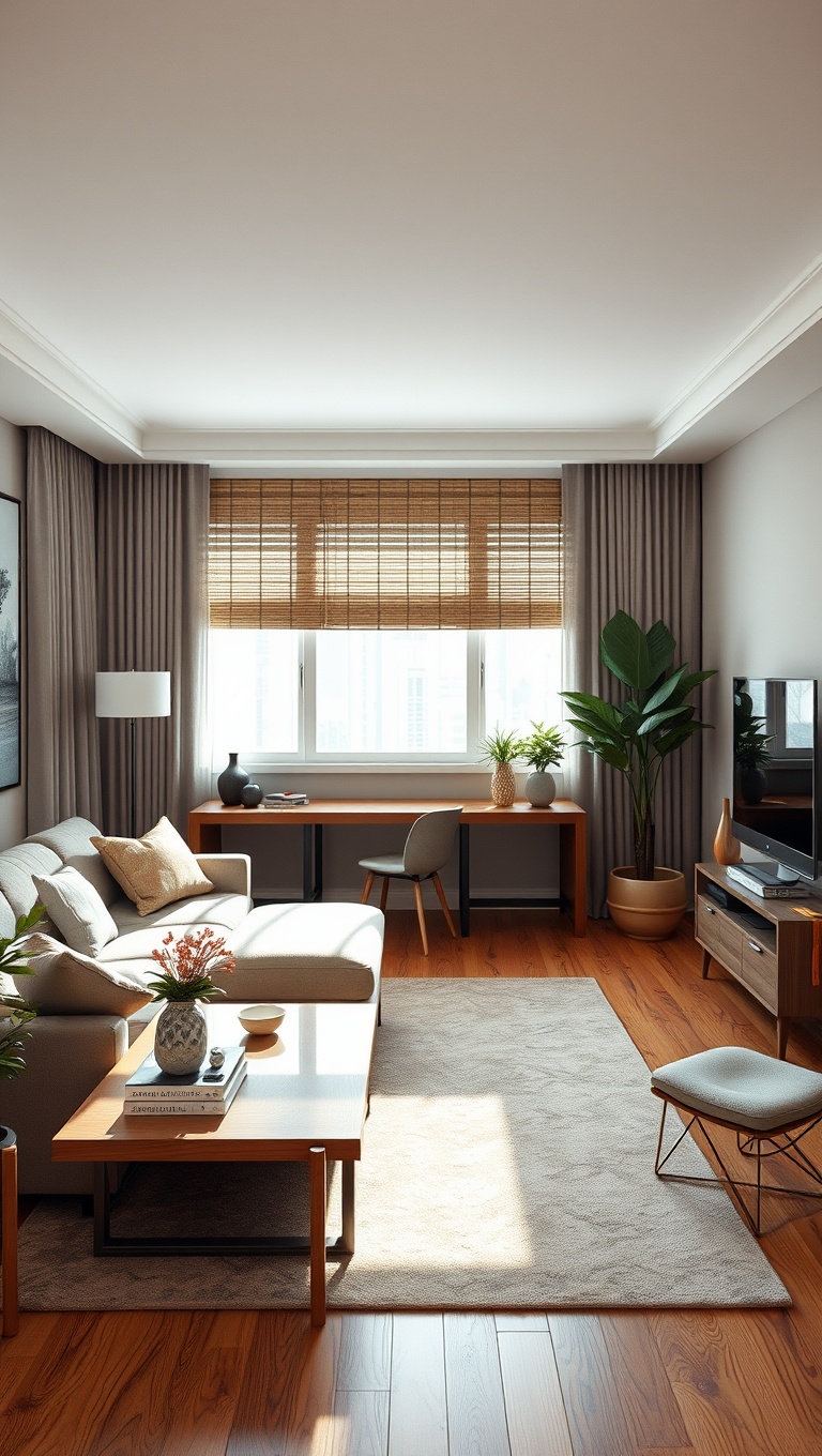 25 Bright Ideas for Transforming Your Small Living Room - 7. Layer Textures for Depth