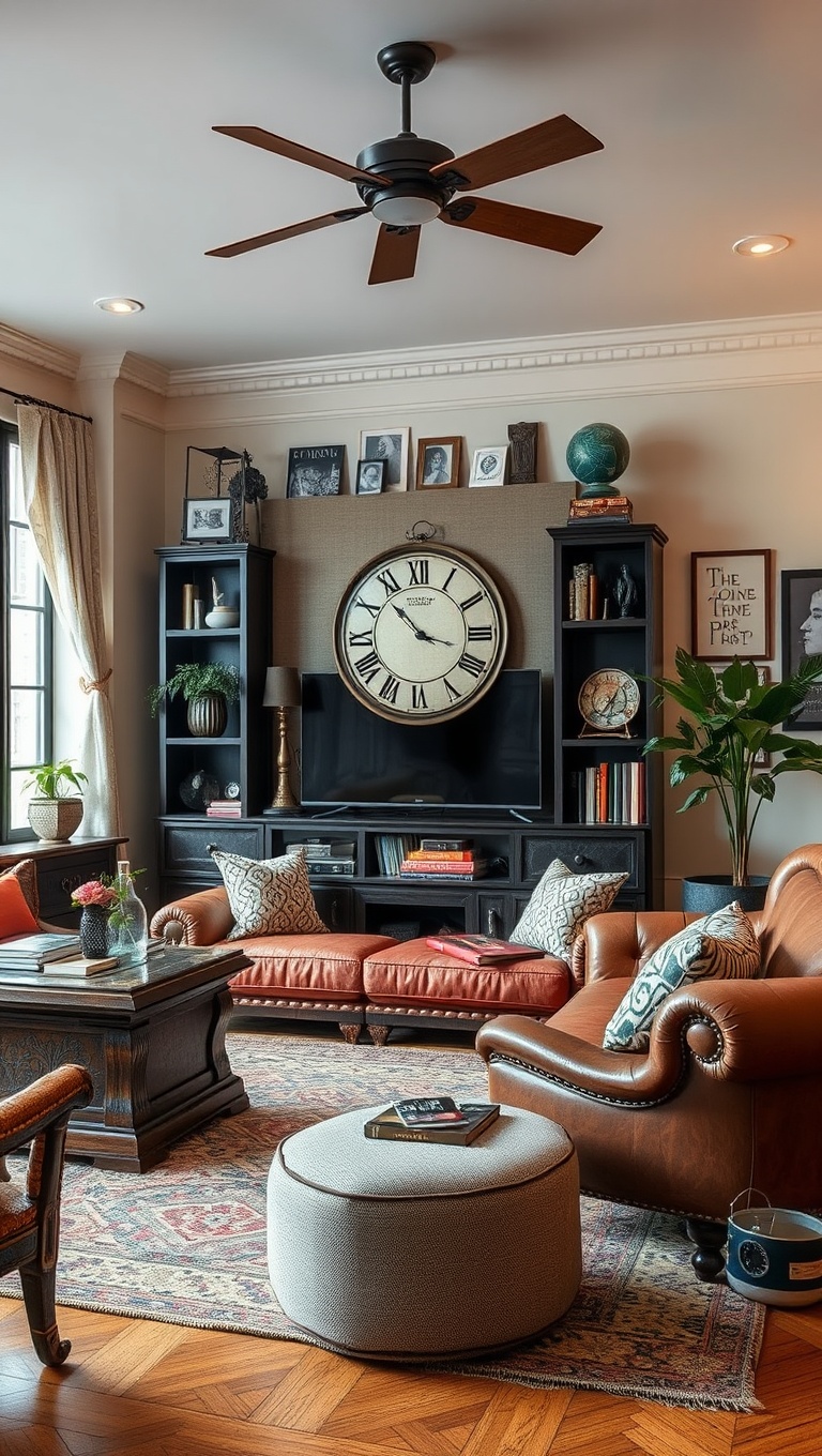 25 Whimsical Ideas to Steampunk Your Living Room - 7. Upcycled Furniture Projects