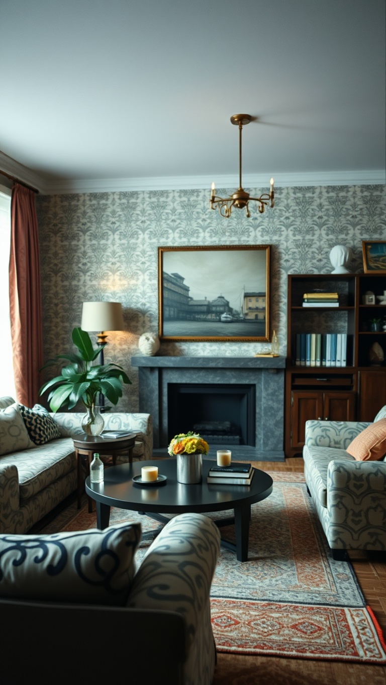 25 Fun and Creative Ideas to Transform Your Ugly Living Room - 19. Playful Patterns: Don’t Be Afraid to Mix Prints