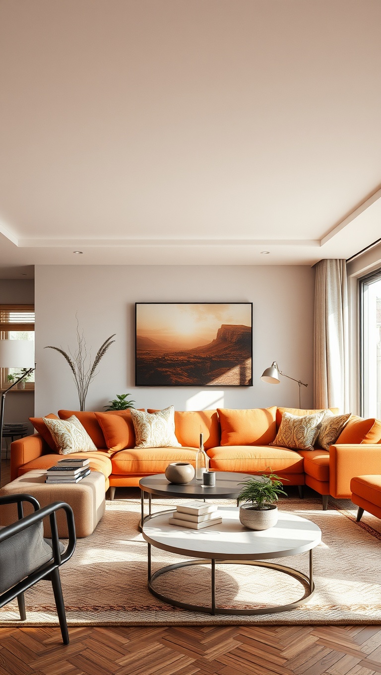 25 Cozy Ideas to Create a Warm Living Room Oasis - 2. Warm Color Palettes: Choosing Earthy Tones
