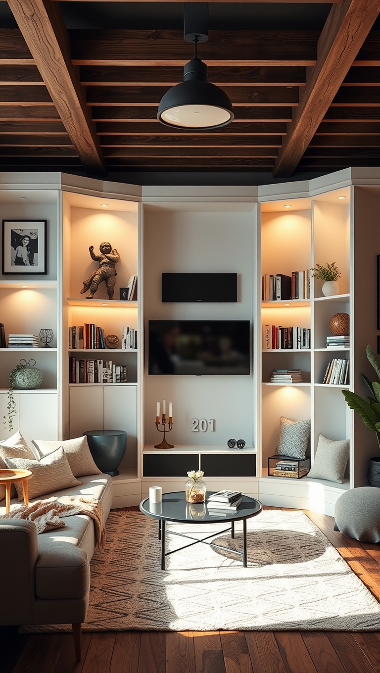 20 Fabulous Ideas for a Creative Modular Living Room - 6. Cozy Reading Nooks: Create Your Own Corner