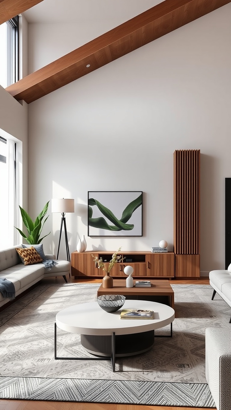 20 Fabulous Ideas for a Creative Modular Living Room - 4. Modular Coffee Tables: Change It Up Anytime!